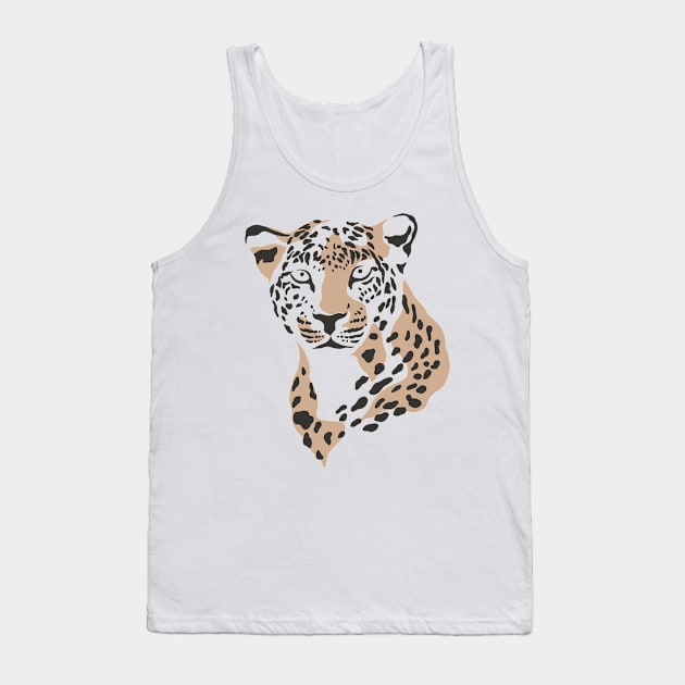 Leopard Tank Top by VintageHeroes